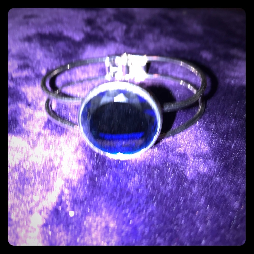 Dazzling Blue Crystal Bracelet